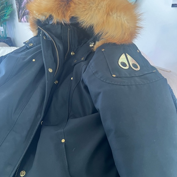 Moose knuckles jacket gold and black - Picture 4 of 10